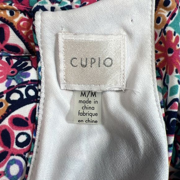 Cupio Women's Racerback Mandala Print Sleeveless Swing Dress Boho Size M - Picture 6 of 11